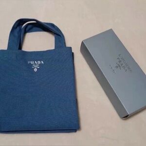 Prada gift Canvas mini tote
